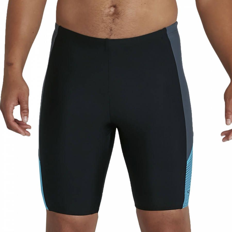 Speedo Endurance10 zwemboxer Dive Jammer zwart/grijs/blauw
