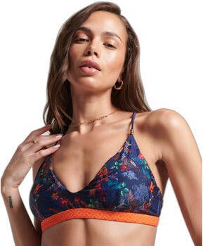 Superdry Bikini Haut de maillot de bain à motif tropical femme Vintage