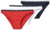 Tommy Hilfiger Set van 3 onderbroeken in marineblauw, wit en rood Veelkleurig online kopen