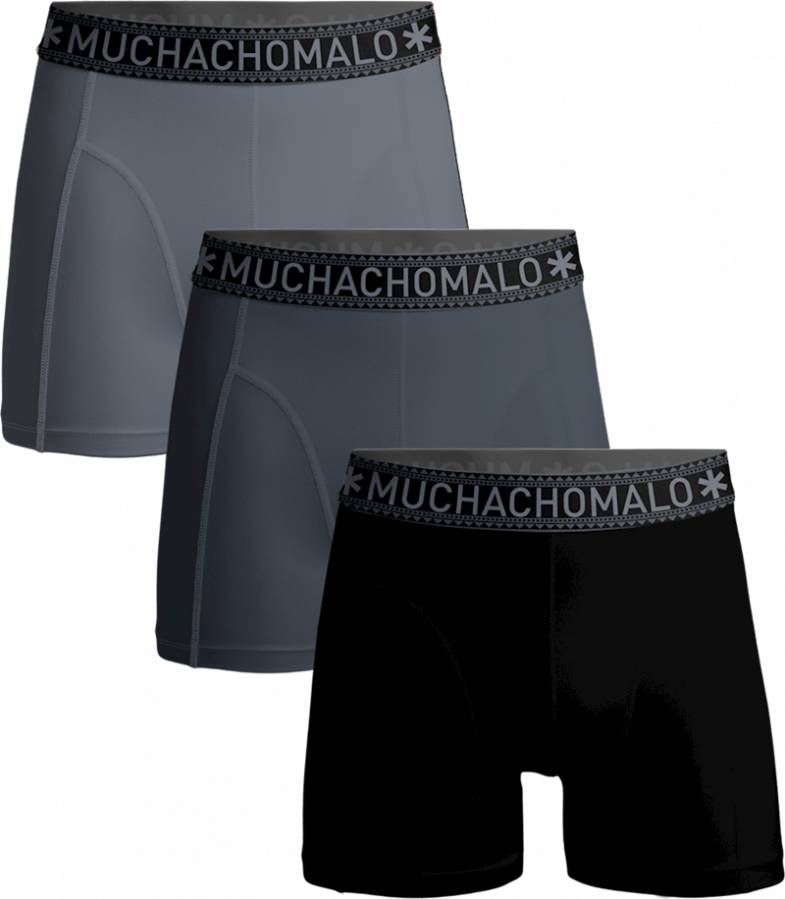 Muchachomalo Boxershorts 3 Pack Solid1010 513
