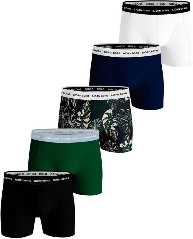 Bjorn Borg Bjö, rn Borg Essential boxershorts met logoband in 7 pack
