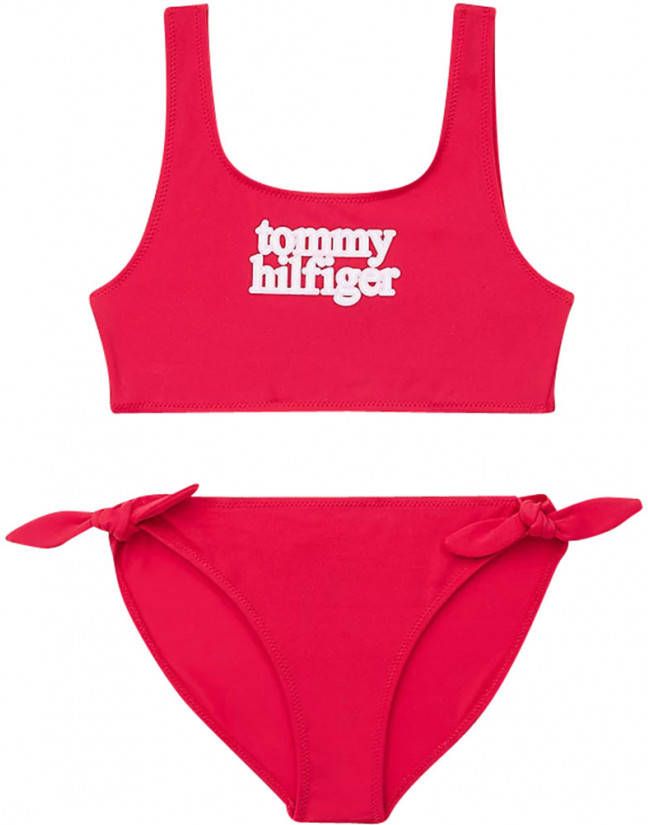 Tommy Hilfiger Bikinis Bralette Set Rood