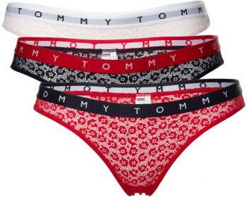 Tommy Hilfiger 3 stuks Logo Lace Bikini