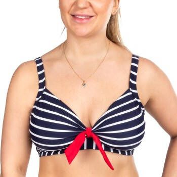Trofé Trofe Navy Stripe Rio Bikini