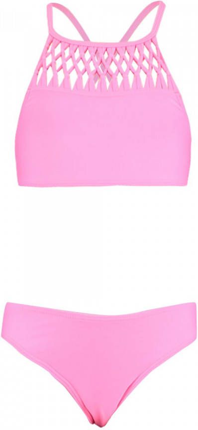 CoolCat Junior crop bikini Yessie roze
