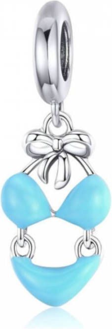 Mijn bedels Hangende bedel blauwe bikini
