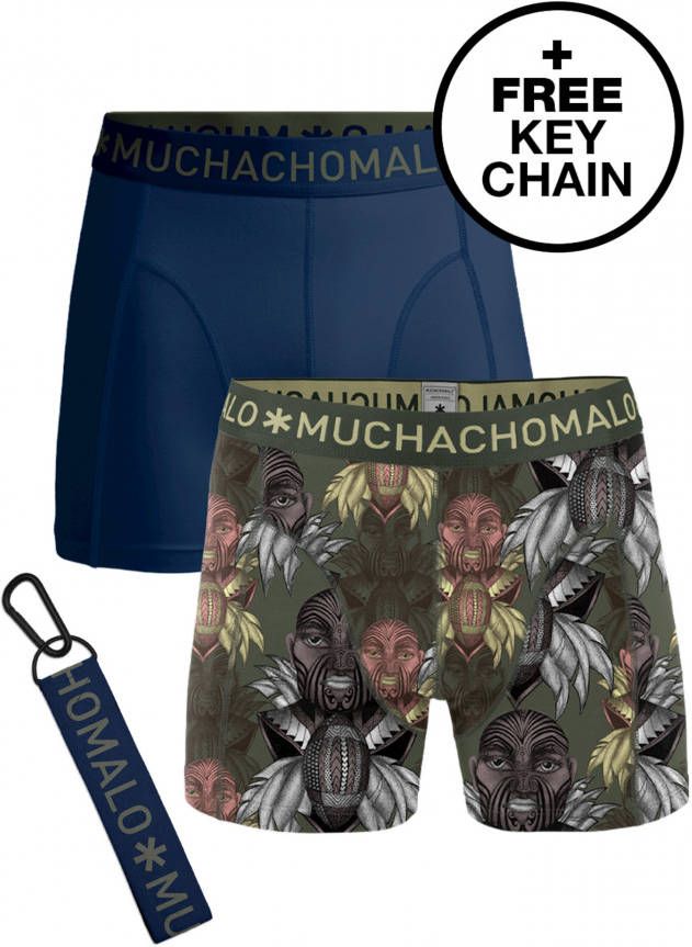 Muchachomalo Jongens 2 pack boxershorts king maori