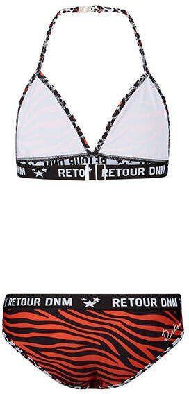 Retour Denim ! Meisjes Bikini Maat 104 All Over Print Polyamide/elasthan