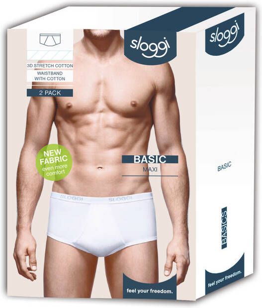 Sloggi Men Basic maxislip (set van 2)