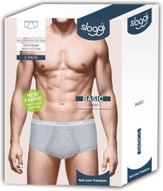 Sloggi Men Basic maxislip (set van 2)