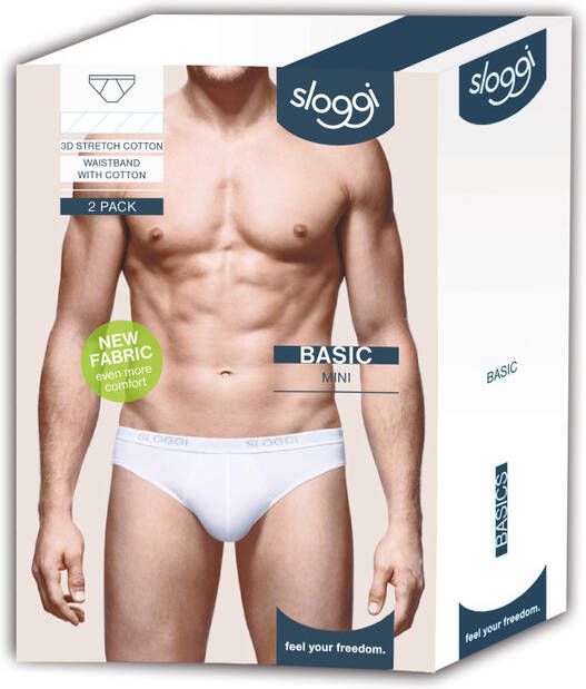 Sloggi men Basic minislip(set van 2 )