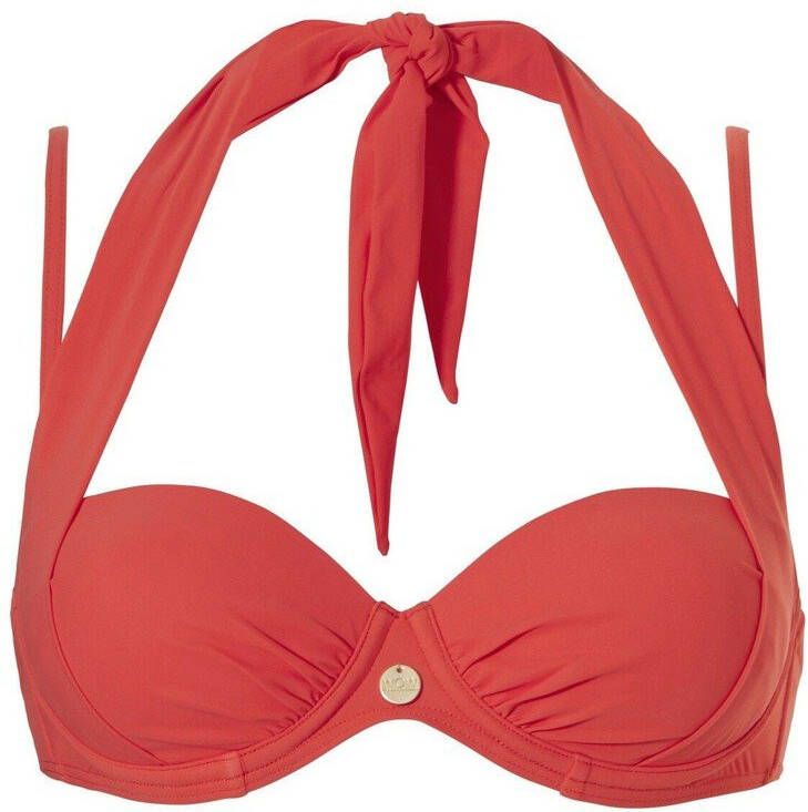 TC WOW strapless beugel bikinitop rood