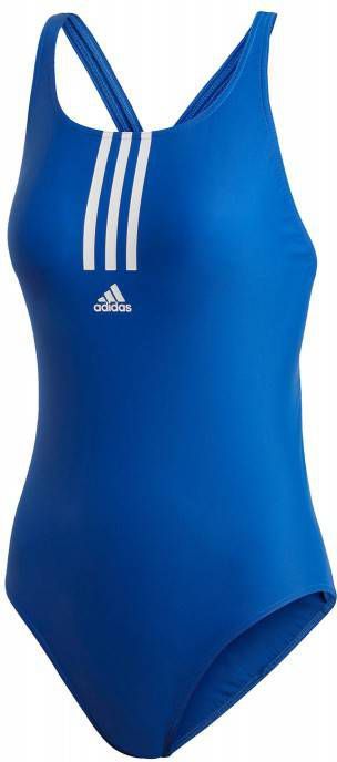 Adidas Performance Infinitex sportbadpak Mid 3 Stripes blauw