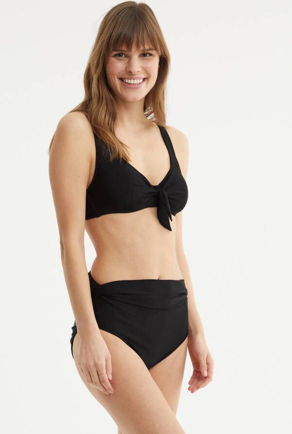 BEACHWAVE omslag bikinibroekje zwart