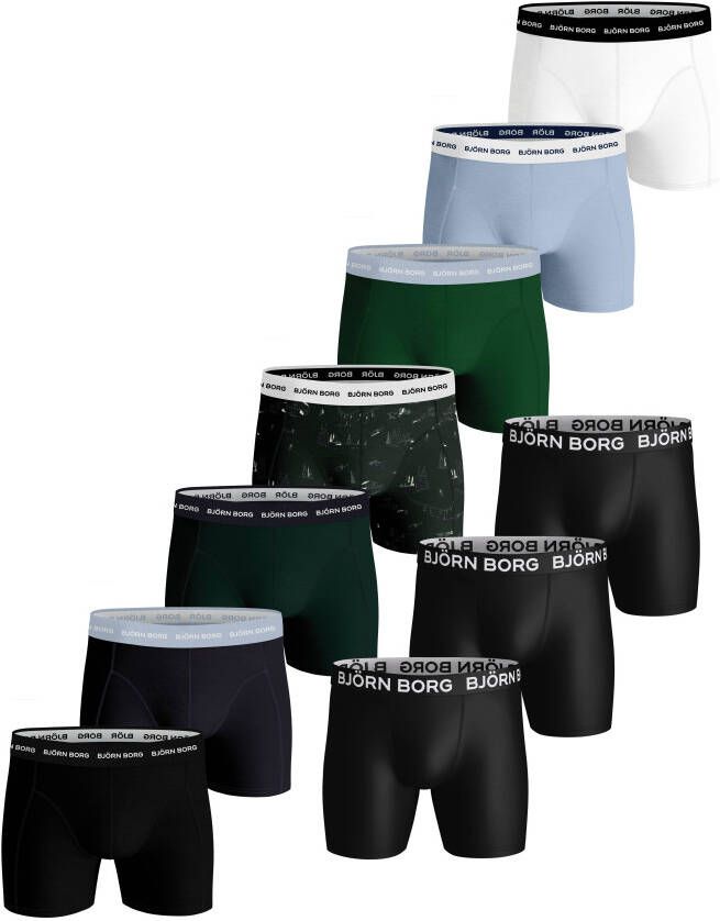 Bjorn Borg Bjö, rn Borg Boxershorts met logoband in 10 pack