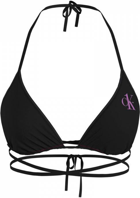 Calvin Klein Swim CK One High Neck Bikini Top online kopen