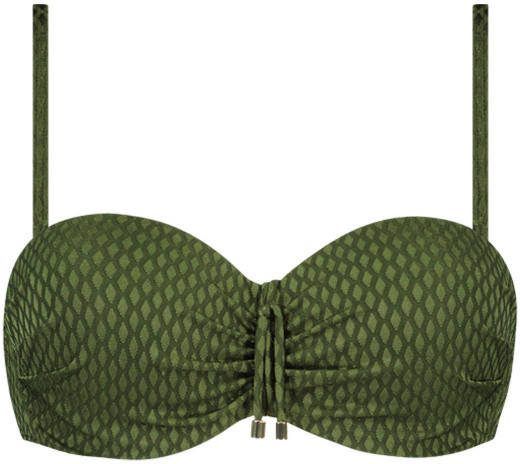 CYELL Palm Oasis balconette bikinitop met afneembare bandjes