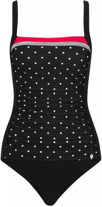 Lascana Badpak Monroe met kleine stippen en modellerend effect