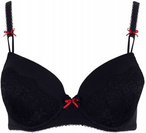 Lascana Bh met steuncups Londra met beugel, met opgestikte kant