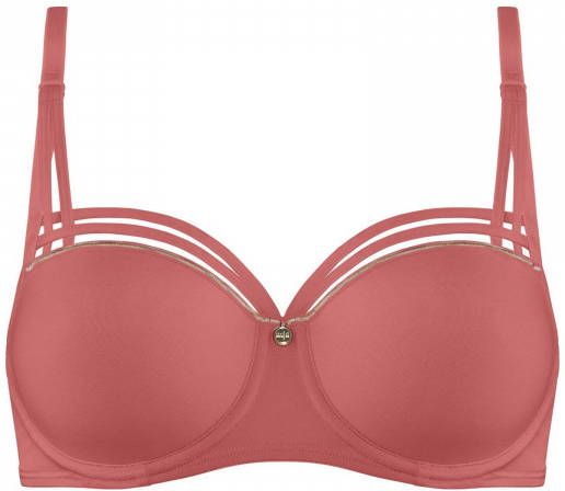 Marlies Dekkers Dame De Paris Balconette Bh | Wired Padded Rose With Gold 70e