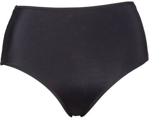 Plaisir +size high waist bikinibroekje zwart