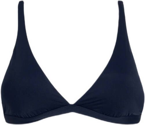 Seafolly triangel bikinitop donkerblauw