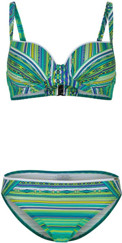 SUNFLAIR Bikini met zomerse patronenmix Groen