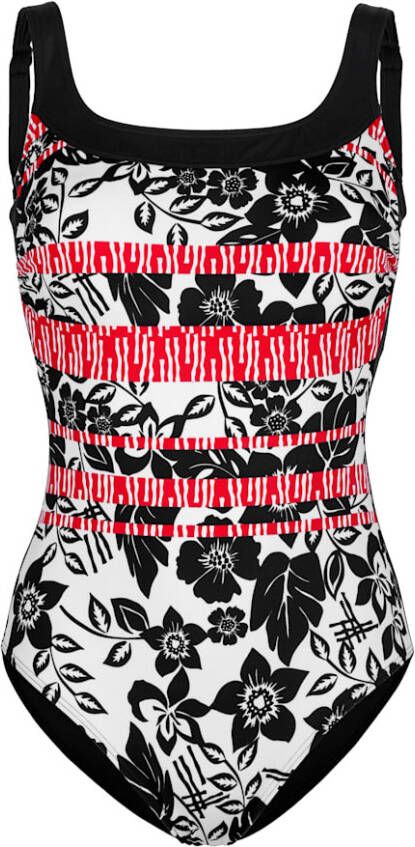 SUNMARIN Badpak geschikt voor protheses Rood